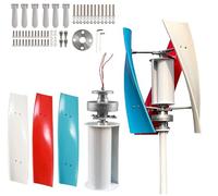HUIZHITENGDA Turbina Eólica Vertical 3000W 12V/24V/48V Bajo Ruido