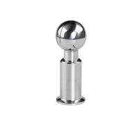 HUJWLBWF 1.5" Tri Clamp Rotary Spray Cleaning Ball 304 Stainless Steel Suitable For CIP Can Self-Made Beer