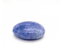 HUJWLBWF 1pc Blue Kyanite Palm Stone Quartz Crystal Ornaments Home Decoration Stones for Collect Gift Decor(40-50mm)