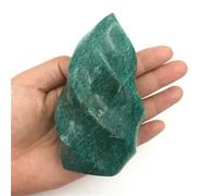 HUJWLBWF 1pc Flame Shaped Crystal Polished Stones Decor Quartz Crystals Home Decor(200-250 Grams)