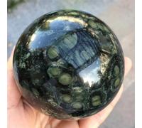 HUJWLBWF Beautiful Malachite Quartz Crystals Ball Sphere Stone Ornaments (Size : 80-100g)