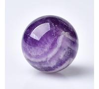 HUJWLBWF Crystal Ball Dream Amethyst Polished Divination Decorative Sphere Crystals Quartz Stone Yoga Home Decor,4cm