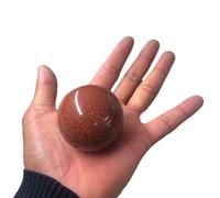 HUJWLBWF Decorative Ornaments Gold Dust Ball Crystal Stone (Size : 5pcs)