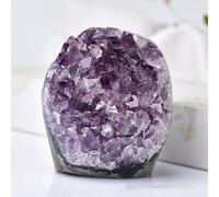 HUJWLBWF Premium Amethyst Crystal - Large Cluster, Tower and Raw - Crystals and Gemstones Ideal Gifts for Women,Purple,700~800g