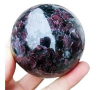 HUJWLBWF Stone 70-80mm Garnet Ball Crystal Ornament