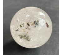 HUJWLBWF Stone Green Phantom Ball Polished Quartz Crystal Room Decoration Home Decor