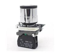 HUJWLBWF XB4-BG21 220V Electrical Switch Keylock Momentary Push Button Switch 2 Position with Key