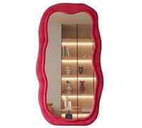 HUJZJY Espejo De Cuerpo Entero con Soporte, Espejo De Arco Autoportante para Dormitorio, Espejo De Pie para Vestidor Y Sala, Full Length Mirror Grande para Revisar Tu Outfit Completo