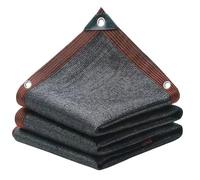 HUJZJY Malla de Sombreo para Invernadero 5x5m, Red de Sombreado con Ojales, Tela de Sombra Jardin, Parasol Resistente a Los Rayos UV para Pérgolas, Jardines, Invernaderos, Gallineros