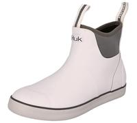 Huk - Botas de pesca Rogue Wave para mujer, pesca y bota de cubierta, blanco, (Solid - White), 8