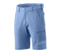 HUK Pantalones Cortos para Hombre Next Level 10.5 Pulgadas | Pantalones Cortos de Pesca de Secado rápido con protección Solar UPF 30+, Hombre, Pantalones Cortos, H2000011, Carolina Azul, 3XL