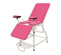 HuKaiL Silla ginecológica, silla de ginecólogo, altura ajustable, con respaldo de 0° - 65° y tabla de piernas de 0° - 90°, desmontable, silla de ginecólogo, silla de tratamiento con 150 kg de