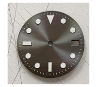 HUKILU yaoqijie Accesorios for Relojes NH35 Esfera de Reloj de 29 mm Esferas de Reloj Luminosas Azules for Movimiento NH3A Lasting(29mm-Grey)