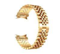 HUKILU yaoqijie Correa de acero for reloj 6 Classic 43 47 mm Correa de metal de ajuste rápido for reloj 6/5/4 40 mm 44 mm 5Pro 45 mm lasting(Rose Gold,Watch 6 40mm 44mm)
