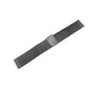 HUKILU yaoqijie Correa de reloj Correa de repuesto de pulsera de acero inoxidable Ancho 10 mm 12 mm 14 mm 16 mm 18 mm 20 mm 22 mm 24 mm Con pasador de herramienta lasting(schwarz,18mm)
