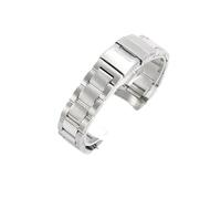 HUKILU yaoqijie Correa de reloj de acero estilo antiguo y nuevo for negocios, resistente al agua, serie de buceo L3.781 for hombres, L3.782, 21 mm, accesorios lasting