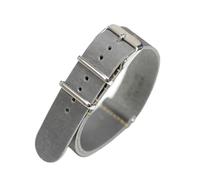 HUKILU yaoqijie Correa de reloj de cuero genuino Vintage 18mm 20mm 22mm 24mm correa de cuero negro gris marrón for hombres pulsera lasting(B,18mm)