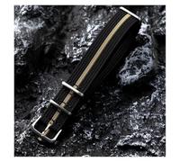 HUKILU Yaoqijie - Correa de reloj de nailon de alta calidad, 20 mm, 22 mm, compatible con James Bond 007, pulsera militar informal, brazalete deportivo de repuesto, 22mm, ágata