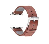HUKILU yaoqijie Correas de cuero informales compatibles con correas de reloj 8, 7, 6, 5, 4, 3, 38mm, 40mm, 41mm, 42mm, 44mm y 45mm, compatibles con Iwatch lasting(Brown-S,38mm 40mm 41mm)