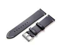 HUKILU Yaoqijie - Correas de reloj de piel de becerro de liberación rápida de 16 mm, 18 mm, 20 mm, 22 mm, 24 mm, accesorios duraderos, 20mm, Ágata