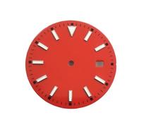 HUKILU yaoqijie Esfera de Reloj de 33,5 mm Esfera Luminosa Azul verdosa Compatible con Movimiento NH35 Lasting(7 UK)