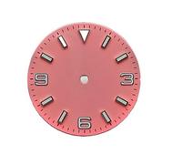 HUKILU yaoqijie Esfera de Reloj Digital 369 3c Super Green Que Brilla en la Oscuridad de 28,55 mm for Montaje de Movimiento automático NH35 NH36, Piezas de Esfera de Reloj Lasting(WZ-N-82)