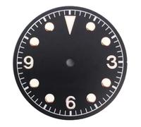 HUKILU yaoqijie Esfera de Reloj Luminosa Verde de 30,5 mm for Accesorios de Movimiento de Relojes NH35 y NH36 Lasting(Dial 8)