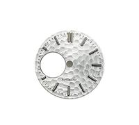 HUKILU yaoqijie Esfera de Reloj NH34 Luminosa Verde de 28,5 mm, Accesorios for Relojes mecánicos, esferas de Repuesto for Movimientos NH38 Lasting(Bianco)