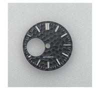 HUKILU yaoqijie Esfera Luminosa Verde NH34 de 28,5 mm for Reloj mecánico con Movimiento NH34 y NH38 Lasting(Schwarz)