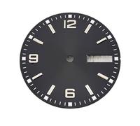 HUKILU yaoqijie Esfera NH36 de 28,50 mm, Esfera de Reloj NH35/NH36 Luminosa Verde Adecuada for Movimiento NH35/NH36 y Esfera de Reloj for Hombre. Lasting(NO.119)