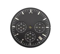 HUKILU yaoqijie Esfera VK63 Esfera VK63 Panda Logotipo Personalizado Cronógrafo Esfera Luminosa multifunción electrónica Manecillas VK63 Adecuadas for Movimiento VK63 Lasting(Dial-6)