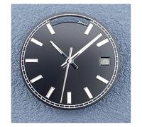 HUKILU yaoqijie Reloj con Calendario Dual c3 Super Blue Glow in The Dark de 28,5 mm, Esfera de Montaje Compatible con Movimiento automático 8285, Piezas de manecilla Lasting(5030a)