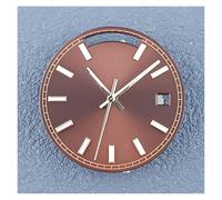 HUKILU yaoqijie Reloj con Calendario Dual c3 Super Blue Glow in The Dark de 28,5 mm, Esfera de Montaje Compatible con Movimiento automático 8285, Piezas de manecilla Lasting(5020mgj2)