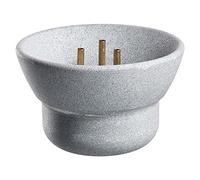 Hukka Design Fuente de sauna de esteatita para el horno de sauna, 250 ml