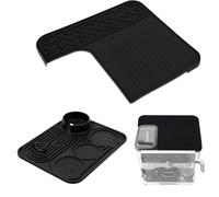 HUKTOR - Alfombra de silicona para cafetera, alfombra superior + alfombra multifunción Accesorios para Ninja Luxe ES601EU/ES701EU, antideslizante, resistente al calor (2 PC)