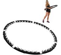 Hula-Hoop - Masajeador de círculos para Fitness, Gimnasia Adelgazante, con esferas de Masaje, componible para Fitness