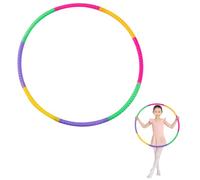 Hula Hoop para Niños,Hula Hoop Desmontable,Hula Hoop Fitness Niños,Aro de Fitness Desmontable,8 Secciones Hula Hoop,Aro de Ejercicio Físico Ajustable para Gimnasia, Baile, Juegos,Entrenamiento