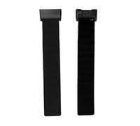 Hulex Supplies 2 unidades de correa de reloj magnética de silicona, correa ajustable para Watch y Mi Watch Lite, accesorios inteligentes y portátiles con cierre magnético suave y cómodo, (Negra)