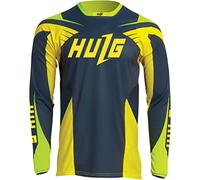 HULG Mountain Bike Motocross Jersey Camiseta De Manga Larga - Traje De Descenso Al Aire Libre A Prueba De Viento (Green,4XL)