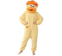 HULG Pijama de Monstruo Boca Grande para Adultos,Pijama con Capucha de Monstruo Verde Divertido,Un Mono cómodo y Divertido, Ideal para Estar en casa, Noche de Cine