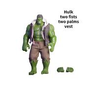 (Hulk B)Figura de acción coleccionable The Incredible Hulk juguete suave material exhibición