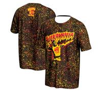 Hulk Hogan 40 Years Hulkamania - Camiseta deportiva de manga corta con cuello redondo para mujer y hombre, 3D, XX-Large