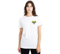 Hulk The Incredible Crusher Ladies T Shirt, White Camiseta, Blanco, S para Mujer