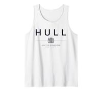 Hull Town Reino Unido Home Kingston East Yorkshire Camiseta sin Mangas