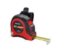 Hultafors PR8M - Flexómetro clase I 8 m x 25 mm, ergonómico y con protecciones de goma