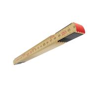 Metro plegable de 2 m hecho de abedul pubescente I Made in Sweden I Metro con articulaciones de acero sueco I Duradero de calidad de la clase III de la UE I Hultafors I 100004