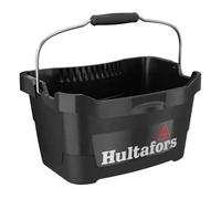 Cubo para herramientas de 15 litros I Hultafors I Con capacidad para hasta 100 kg | Cubo con construcción ultrarresistente y forma ergonómica I Made in Sweden I 590101