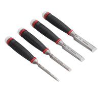 Hultafors HDCS4 Resistente Juego de Cinceles, 4 Piezas (6-25mm)