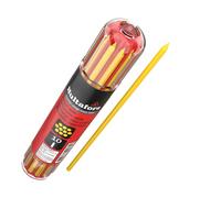 Hultafors Juego de minas amarillas para lápiz de carpintero 10 piezas I I En un práctico dispensador con fijación por clip I Minas universales de 2,8mm I Para diferentes superficies I 650160