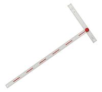 Hultafors PS 120 - Escuadra ajustable de aluminio anodizado para yesero de 120 mm